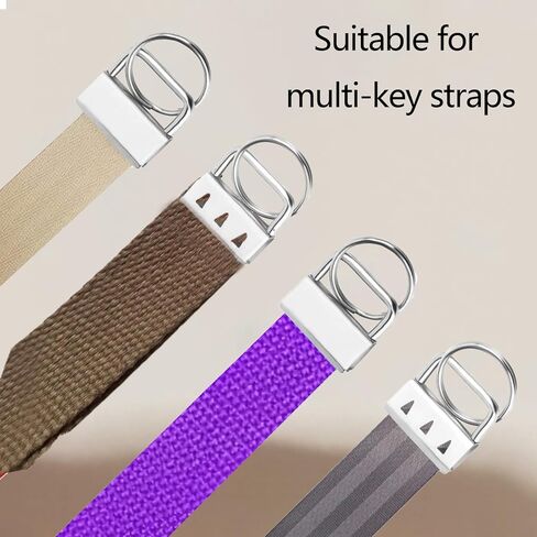 5pcs Key Fob Hardware Set 1.25" Zinc Alloy with Split Rings Ergonomic Pliers for DIY Keychain Wristlet Lanyard & Bag Accessories in Saudi Arabia
