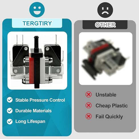 11-0504-01 Pressure Switch - Ice Machine Pressure Switch Replacement Compatible with Scotsman CU50 DCE33 NU130 SCG30 SCG50 SCCP30 SCCP50 SCN60, Refrigerator Compressor Pressure Control Switch in Kuwait
