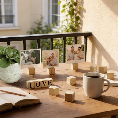 6 Pack Wooden Cubes Wood Block Unfinished Square Blocks 2 Inch in Saudi Arabia