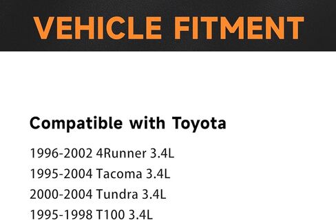 حزمة ملف إشعال Motorevo 3 قطع متوافقة مع Toyota 3.4L 4Runner 1996-2002، Tacoma 1995-2004، Tundra 2000-2004، T100 1995-1998، استبدال UF156 C1041 GN10184 9091902212 5C1308 E679 in Kuwait