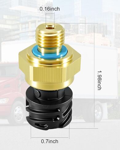 مستشعر ضغط زيت المحرك مناسب لكينورث T680 T800 T880 W900 بيتربيلت 320 365 567 579 استبدال 904-7470 2041678 2127356 2127356PE 1826281 in Kuwait