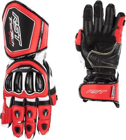 قفاز RST Tractech Evo 4 CE (أحمر/أبيض/أسود، مقاس X-Large) in Kuwait