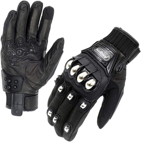 2023 Hot Motorcycle Motorbike Gloves Riding Motos Racing Screentouch Metal Armor Short Polyester in Saudi Arabia