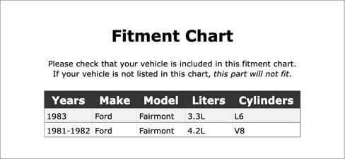 مرحل قابض مكيف الهواء متوافق مع Ford Fairmont 1983 1982 1981 P-4893319 in Kuwait