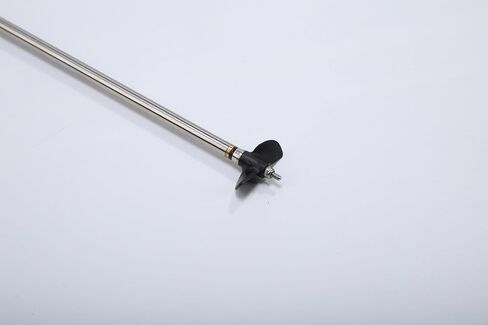 DEERC Replacement Metal Drive Shaft with Pre-Installed Propeller for TX766 Brushless RC Boat, Prop Shaft Assembly, 3031100TX766402 in Saudi Arabia