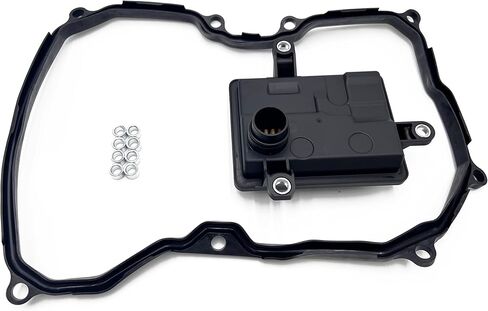 Automatic Transmission Filter Oil Pan Gasket Kit TF60SN Compatible with Volkswagen 12-19 Beetle 15-17 Golf 12-21 Passat 11-18 Replacement for Jetta L4 L5 1.8L 2.0L 2.5L Replaces 09G325429D 09G321370 in Saudi Arabia