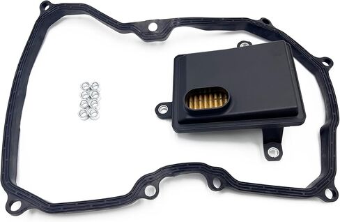 Automatic Transmission Filter Oil Pan Gasket Kit TF60SN Compatible with Volkswagen 12-19 Beetle 15-17 Golf 12-21 Passat 11-18 Replacement for Jetta L4 L5 1.8L 2.0L 2.5L Replaces 09G325429D 09G321370 in Saudi Arabia