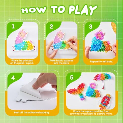 creative kimi 9 PCS Poke Poke Art - Magical Princesses,Foil Art, Mess-Free Fun for Kids, DIY Wood Craft Kits, Creative Activity, Gifts for Girls & Boys Ages 4, 5, 6, 7, 8, 9 in Saudi Arabia