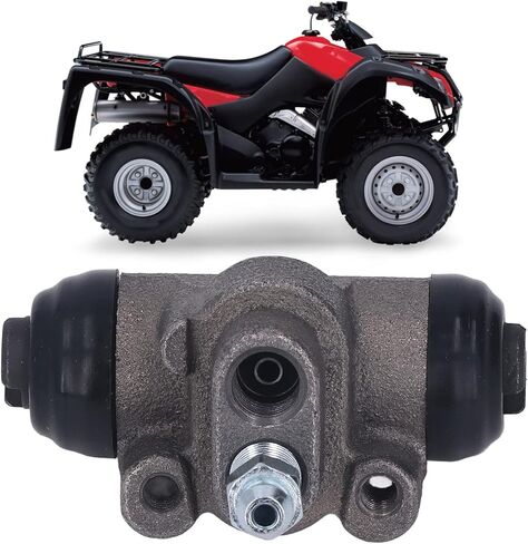 2pcs Rear Brake Wheel Cylinder for Quadrunner King Quad 300 250 LTF250 LTF300F 4x4 ATV Drum Brake Replacement OE 54540 19B00 19B10 in Saudi Arabia