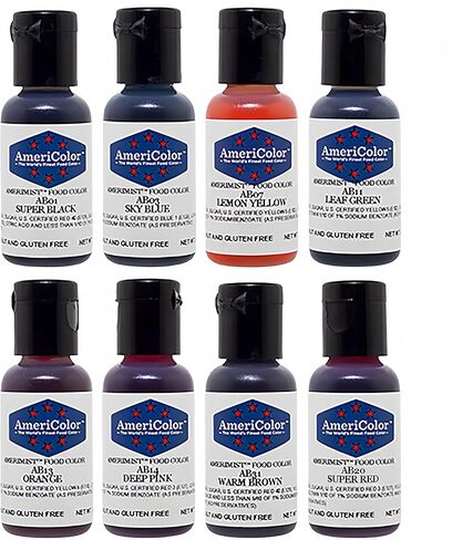 AmeriColor AmeriMist 8 Color Airbrush Food Color Kit in Saudi Arabia