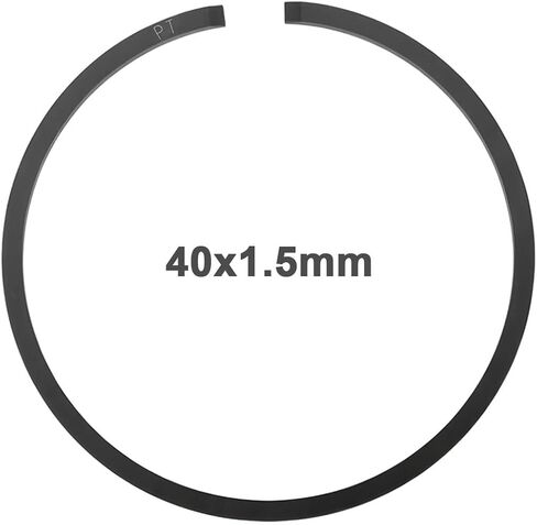 4PCS 40mm x 1.5mm Piston Ring Set Compatible with Hercules Compatible with Peugeot 50cc 2-Stroke Engines in Saudi Arabia