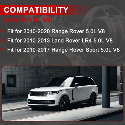 (تناسب فقط 5.0L V8) مجموعة أنابيب تبريد الألومنيوم، مع أنبوب مشعب للسخان وأنبوب متقاطع، خرطوم تبريد المياه مناسب لـ 2010-2020 Land Rover LR4، Range Rover Sport، الجزء # LR122709 in Kuwait