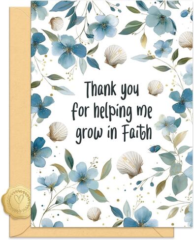 Baptism Greeting Card for Godparent, Thank You Cards for Godmother Godfather in Saudi Arabia