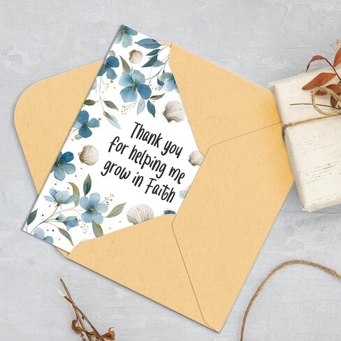 Baptism Greeting Card for Godparent, Thank You Cards for Godmother Godfather in Saudi Arabia