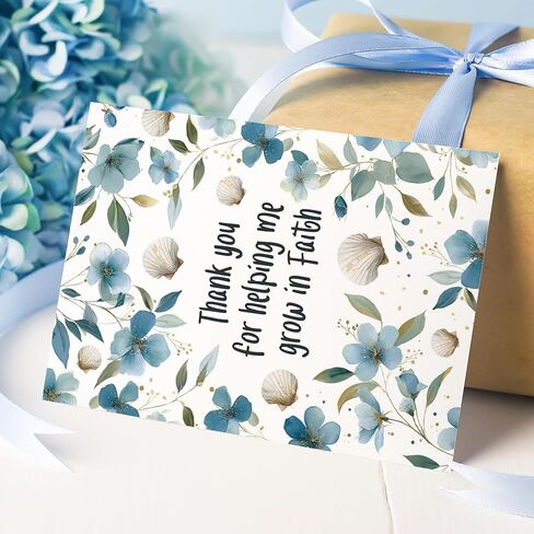 Baptism Greeting Card for Godparent, Thank You Cards for Godmother Godfather in Saudi Arabia