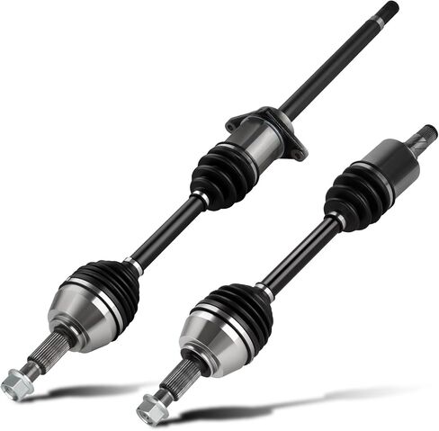 زوج (2) مجموعة عمود المحور الأمامي CV مناسبة لنيسان ماكسيما V6 3.5L 2009 2010 2011 2012 2013 2014 (لطراز S SV فقط)، جانب السائق والراكب in Kuwait