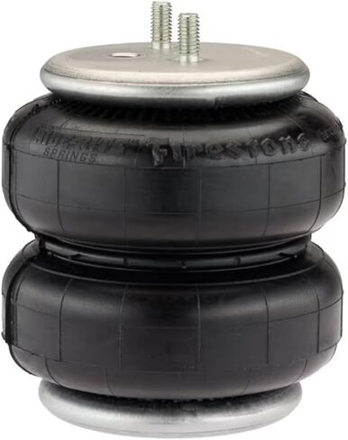 مجموعة النوابض الهوائية الخلفية Firestone Airide 2600 Ride-Rite تناسب 2017-2022 F250 F350 2WD | 20-100 رطل لكل بوصة مربعة | لا يوجد تركيب مثقاب | سعة تحميل 5,000 جنيه | مستويات الحزم الأمامية in Kuwait