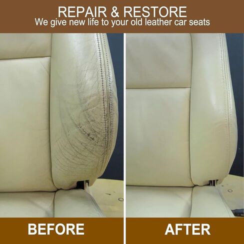 RQB Leather Repair Kit – 10-Color DIY Leather & Vinyl Repair for Furniture, Car Seats, Jackets, Bags & Shoes – Easy Color Match, Complete Tools Included in Saudi Arabia