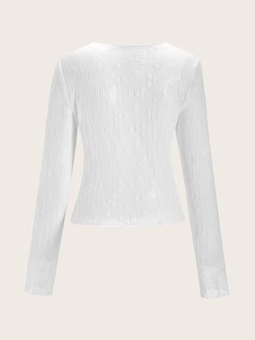 Women's Open Front Cropped Cardigan Lightweight Long Sleeve Sheer Bolero Shrug in Saudi Arabia