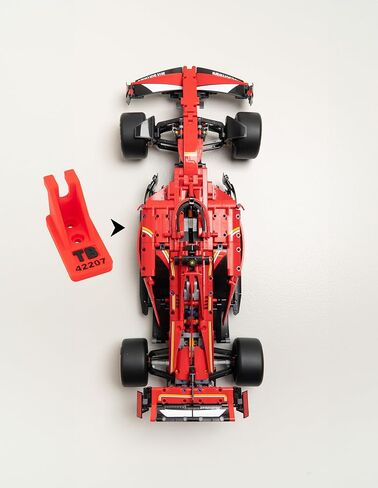 Vertical Wall Mount Compatible with Lego Technic Ferrari SF-24 F1 Car-42207 | Wall Mount ONLY (Car NOT Included) in Saudi Arabia