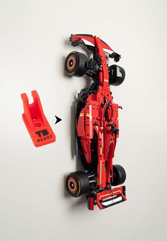 Vertical Wall Mount Compatible with Lego Technic Ferrari SF-24 F1 Car-42207 | Wall Mount ONLY (Car NOT Included) in Saudi Arabia