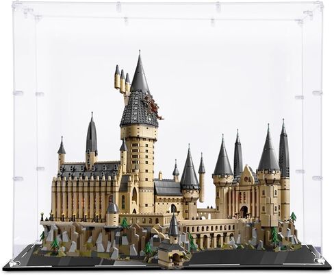 علبة عرض أكريليك كبيرة لقلعة Lego 71043 Hogwarts، مقاس 28.74 × 18.89 × 24.8 بوصة، علبة عرض أكريليك ذات شفافية عالية وألواح سميكة 3 مم (واجهة العرض فقط) (لا يتم تضمين مجموعات Lego) in Kuwait