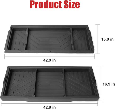 Trunk Hidden Storage Box Compatible with 2021–2025 Ford Bronco 4-Door, Bronco Under Cargo Floor Organizer with Modular Compartments,No-Drill Installation(Not for 2-Door/Sport) in Saudi Arabia