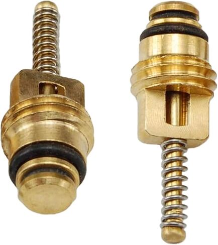 59356 A/C Schrader Valve Core M10 بديل نحاسي لـ MT0065، 59356، GM 10245619، Chrysler 4882331، Ford 4L3Z19D701A والعديد من المركبات المحلية والأجنبية التي تتطلب (10 قطع) in Saudi Arabia