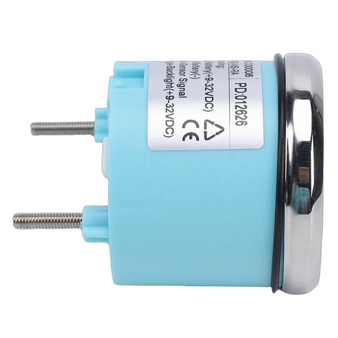 Pointer Water Level Gauge, 52mm Mounting Hole Analog Needle Display with Alarm Light and IP67, for RV Truck Boat Generator Bus in Saudi Arabia