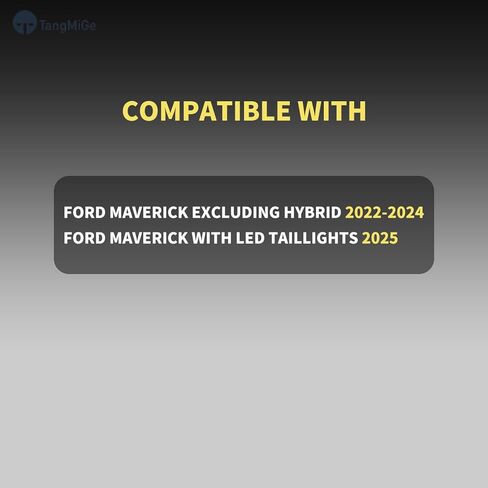 سرج أسلاك TangMiGe ذو 4 دبابيس متوافق مع Ford Maverick باستثناء Hybrid 2022 2023 2024، Ford Maverick مع مصابيح خلفية LED 2025، موصل وصلة سحب رباعية الاتجاهات لإضاءة المقطورة in Kuwait