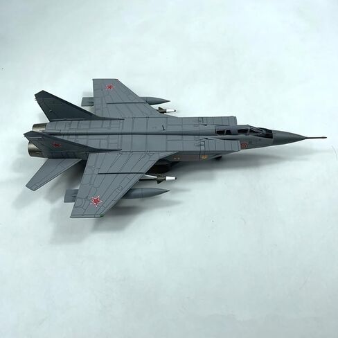 1:72 سبيكة MiG-31 اعتراضية الطائرات الأسرع من الصوت مقاتلة نموذج طائرة نموذج محاكاة الطيران العلوم معرض لعبة مجسمة in Kuwait