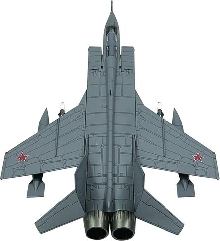 1:72 سبيكة MiG-31 اعتراضية الطائرات الأسرع من الصوت مقاتلة نموذج طائرة نموذج محاكاة الطيران العلوم معرض لعبة مجسمة in Kuwait
