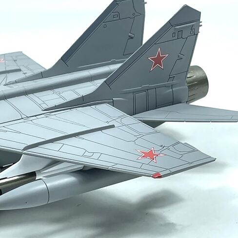 1:72 سبيكة MiG-31 اعتراضية الطائرات الأسرع من الصوت مقاتلة نموذج طائرة نموذج محاكاة الطيران العلوم معرض لعبة مجسمة in Kuwait