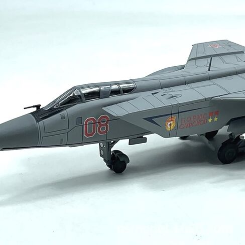 1:72 سبيكة MiG-31 اعتراضية الطائرات الأسرع من الصوت مقاتلة نموذج طائرة نموذج محاكاة الطيران العلوم معرض لعبة مجسمة in Kuwait