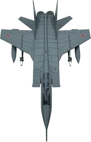 1:72 سبيكة MiG-31 اعتراضية الطائرات الأسرع من الصوت مقاتلة نموذج طائرة نموذج محاكاة الطيران العلوم معرض لعبة مجسمة in Kuwait
