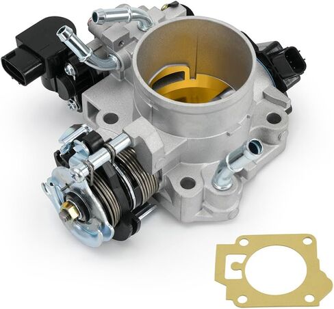 Fuel Injection Electric Throttle Body Assembly Compatible With Honda Accord DX EX LX SE 2.4L 03-05 Honda Element DX EX LX 2.4L 03-0616400RAAA61 16400RAAA62 16400RAAA63 (16400RAAA62) in Saudi Arabia