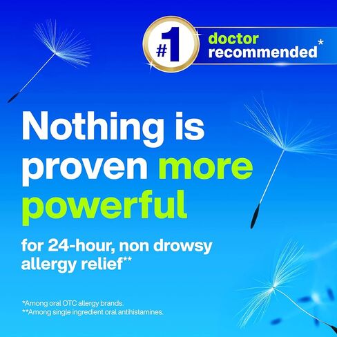 Claritin 24 HR Non Drowsy Allergy Medicine, Loratadine antihistamine tablets, 10 Ct in Saudi Arabia