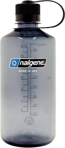 زجاجة مياه Nalgene Sustain Tritan خالية من مادة BPA مصنوعة من مواد مشتقة من 50% من النفايات البلاستيكية، 32 أونصة، فم ضيق، زهر الكرز in Saudi Arabia