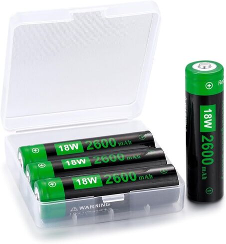 18W Rechargeable Battery case Set – Ideal for Flashlights, Headlamps, Doorbells, RC Cars & Outdoor Garden Lights in Saudi Arabia