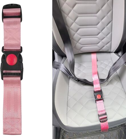 Soft Bump Cushion for Seat, Belly Comfort Support Adjuster, Car Seat Gap Filler for Enhanced Comfort, Adjustable Seat Belt Cover, Universal Fit for Pregnancy,Daily Commute, &Travel in Saudi Arabia