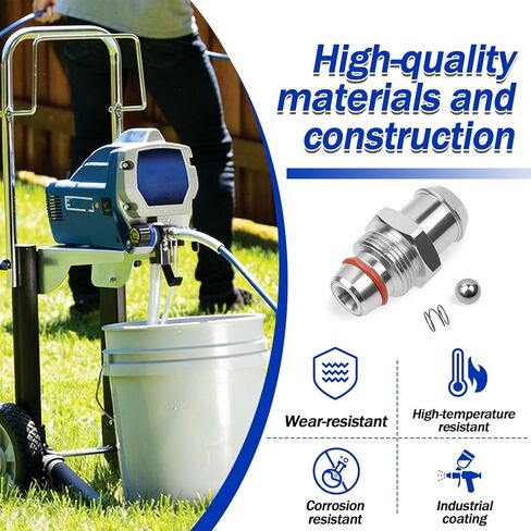 مجموعة صمامات المدخل 16E844 لبخاخ سلسلة Graco Magnum X5 وB وC وD وLTS 15 B وC in Kuwait