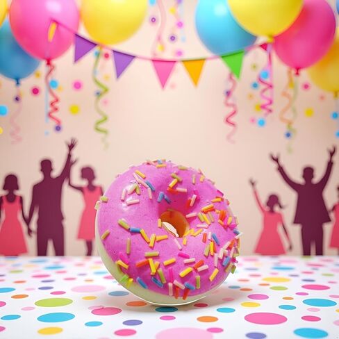3Pcs Pink Fake Donuts,Stress Relief Donuts Simulation Donuts Artificial Doughnuts Dessert Cake Party Favors Decoration Photography Props Home Decoration in Saudi Arabia