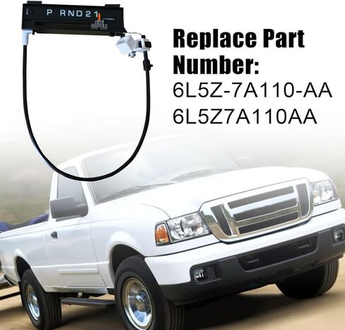 مجموعة المؤشر متوافقة مع Ford Ranger 2004 2005 2006 2007 2008 2009 2010 2011 كابل مؤشر ناقل الحركة استبدال 6L5Z-7A110-AA in Kuwait