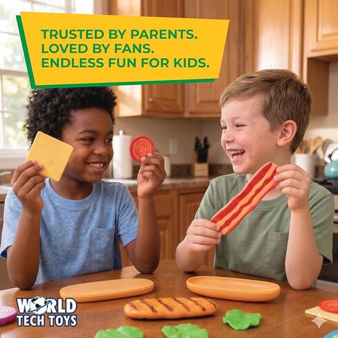 Subway Sandwich Playset - 24-Piece Pretend Play Food Set with Ingredients, Money, and Condiments - Play Food Toys for Kids 3+ in Saudi Arabia