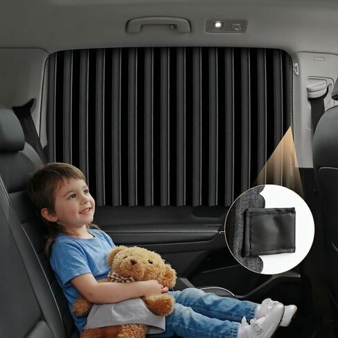 Car Sunshade, Magnetic 4PCS Car Privacy Window Shade, Car Window Shade for Breastfeeding, Taking a nap, Changing Clothes, Camping (2Sets 4pcs) in Saudi Arabia