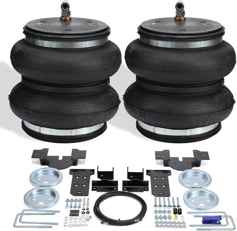 Rear Air Spring Bags Suspension Kit for 2019-2026 Chevrolet Chevy Silverado 1500 and GMC Sierra 1500, Air Lift Helper Spring Kit, Load Leveling Capacity 5,000 lbs in Saudi Arabia