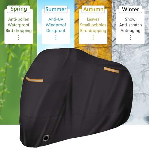 Motorcycle Cover for Triumph Bonneville T100 / T120, Outdoor Protection Durable Motorbike Cover, for All-Around All Season Protection, Outdoor Accessories in Saudi Arabia