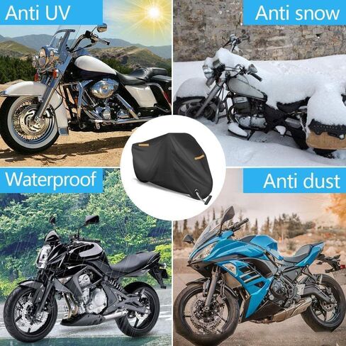 Motorcycle Cover for Triumph Bonneville T100 / T120, Outdoor Protection Durable Motorbike Cover, for All-Around All Season Protection, Outdoor Accessories in Saudi Arabia