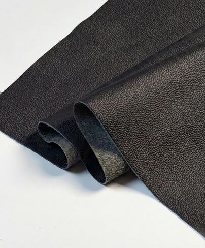 12'' x 24'' Genuine Full Grain Cowhide Leather Sheet — Soft Leather for Upholstery Repair, Handbags, Wallets, Sewing, Crafts, & DIY Projects — 1.1-1.3mm (3oz) Pre-Cut (Cognac Brown, 1 Piece) in Saudi Arabia