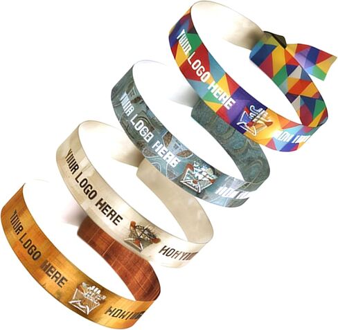 Custom Cloth Wristbands, 30/100/5000pcs Sublimation Printed Satin Personalized Colored Event Wristband, Bulk Wrist Band for Festival Party Concert VIP Admission in Saudi Arabia